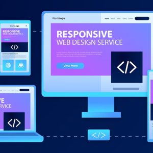 Develop responsive website design, modern blog web design