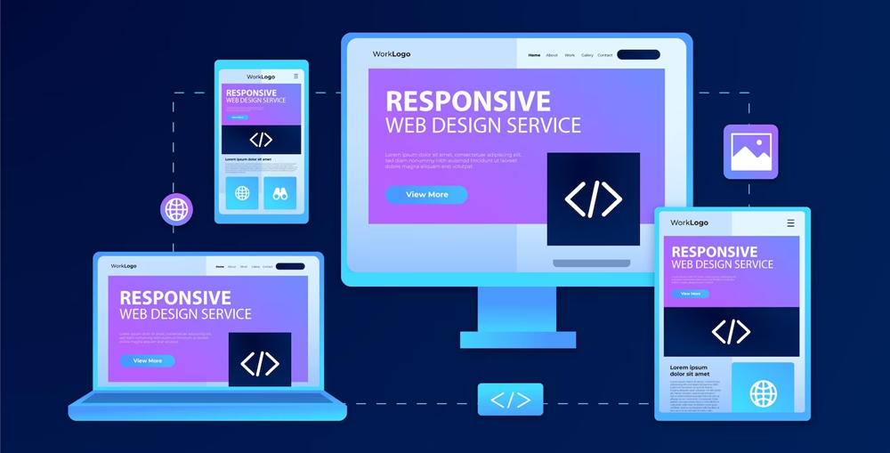 Develop responsive website design, modern blog web design